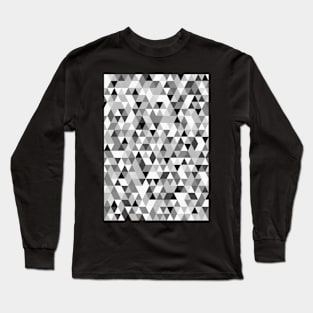 Monochrome Geometry Long Sleeve T-Shirt